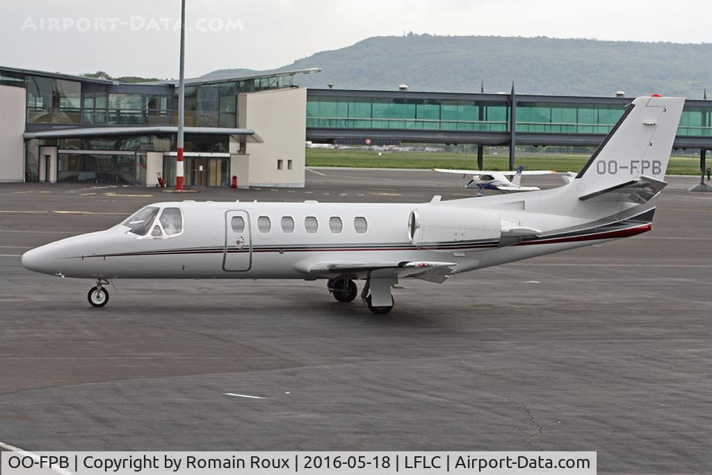 OO-FPB, 2005 Cessna 550B Citation Bravo C/N 550-1117, Parked