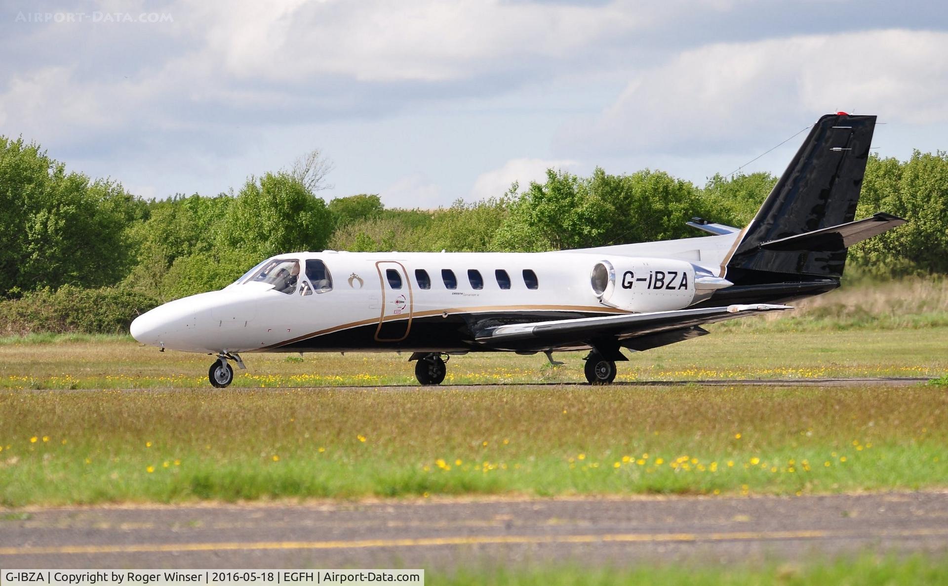 G-IBZA, 1991 Cessna 550 Citation II C/N 550-0672, Visiting Citation II.
