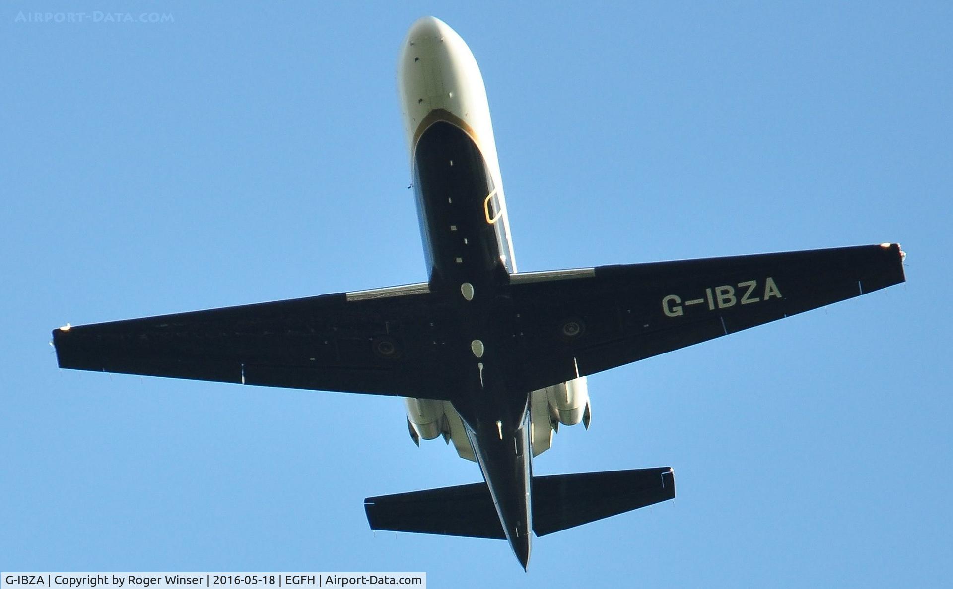 G-IBZA, 1991 Cessna 550 Citation II C/N 550-0672, Visiting Citation II.
