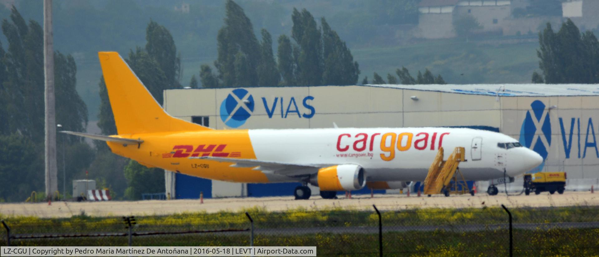 LZ-CGU, 1990 Boeing 737-448 C/N 24773, Foronda - Vitoria-Gasteiz - España