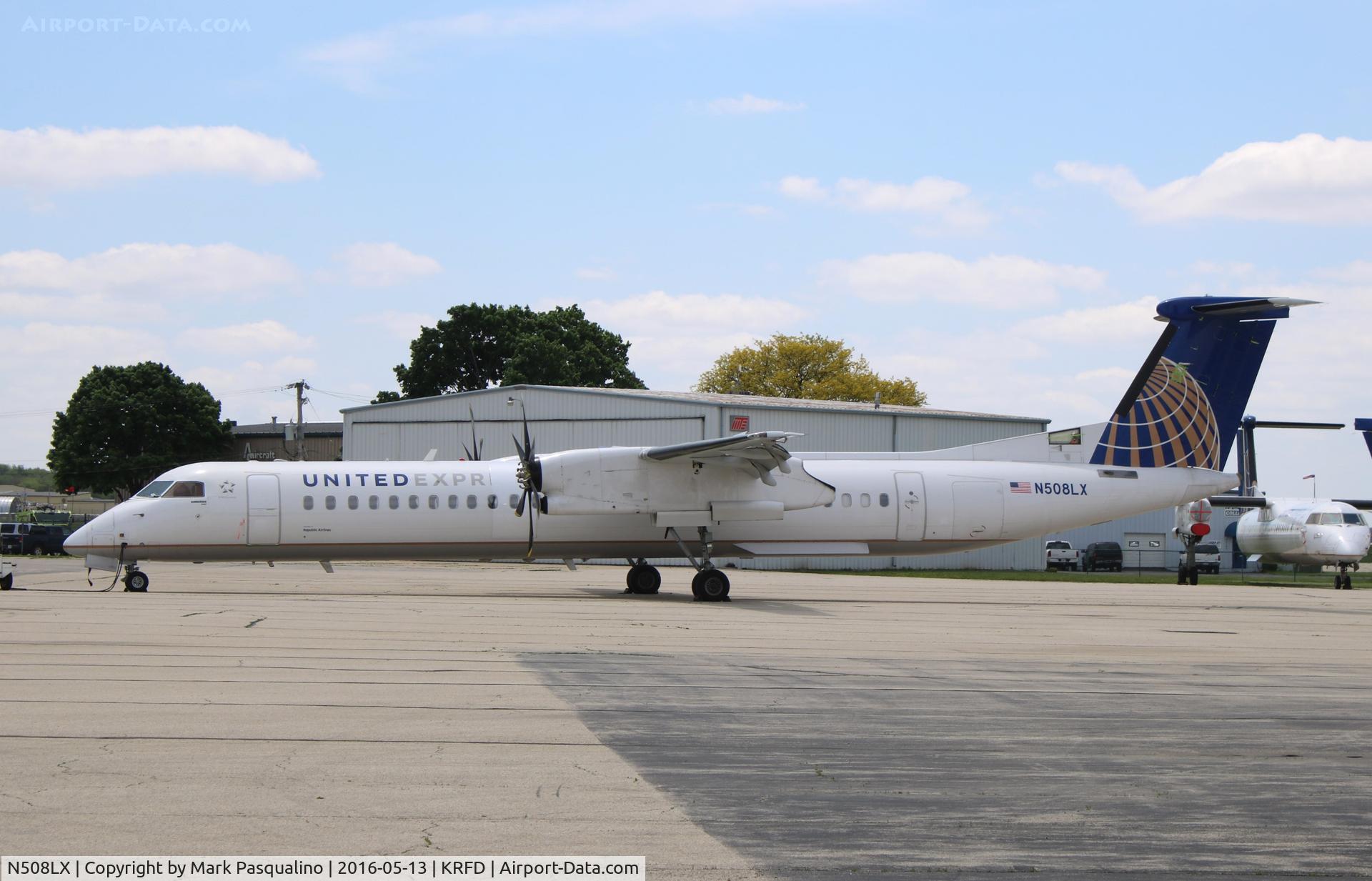N508LX, 2007 De Havilland Canada DHC-8-402Q Dash 8 C/N 4182, DHC-8-402
