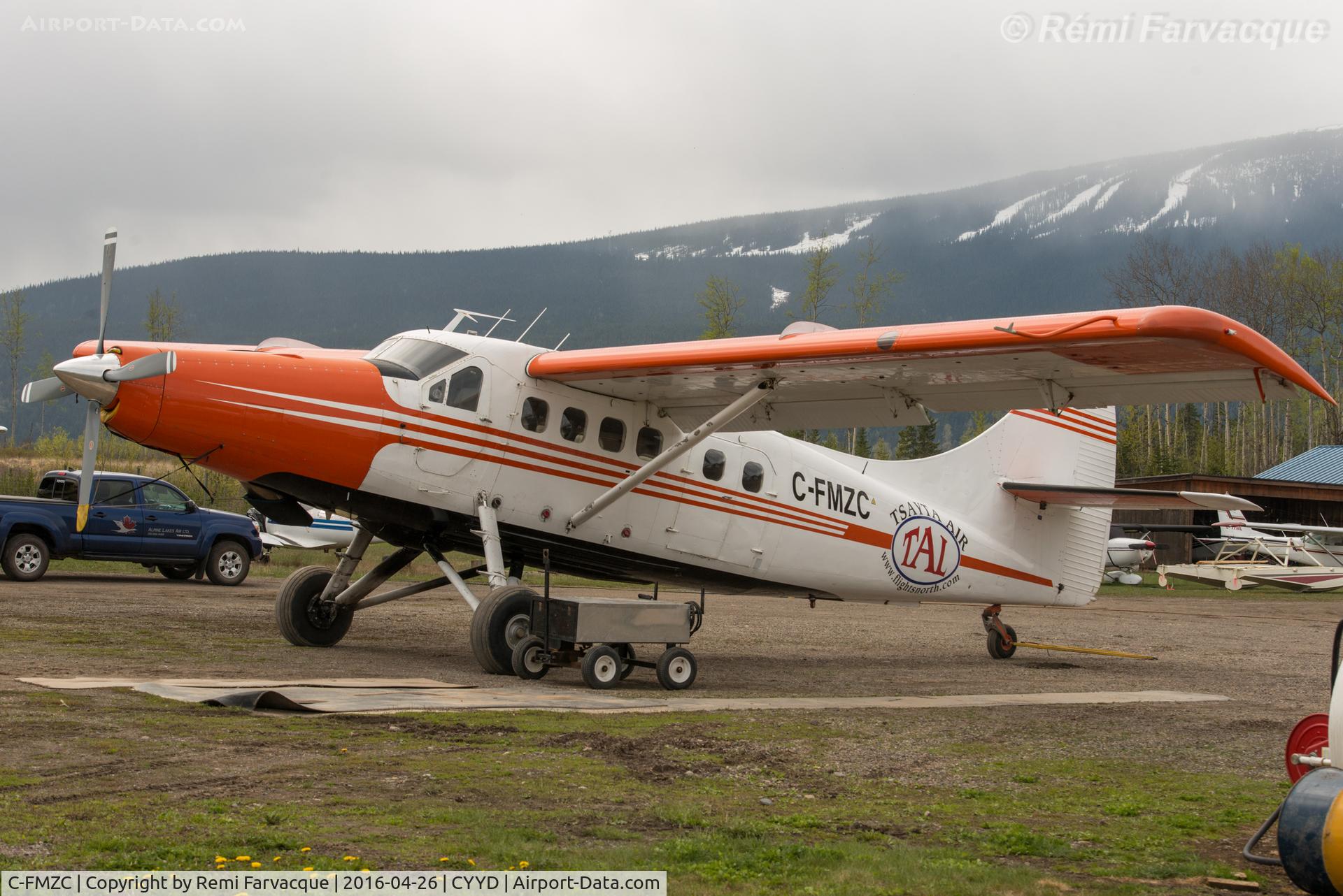 C-FMZC, 1960 De Havilland DHC-3 Turbo Otter C/N 362, Parked south of main terminal