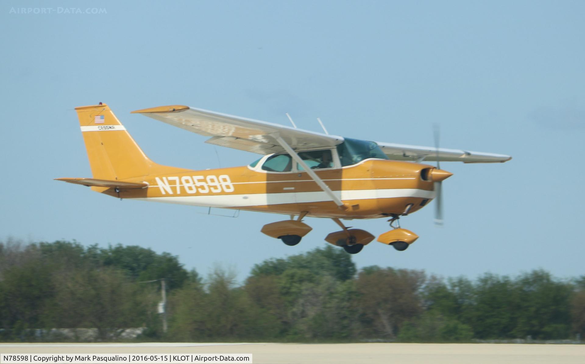 N78598, 1968 Cessna 172K Skyhawk C/N 17257680, Cessna 172K
