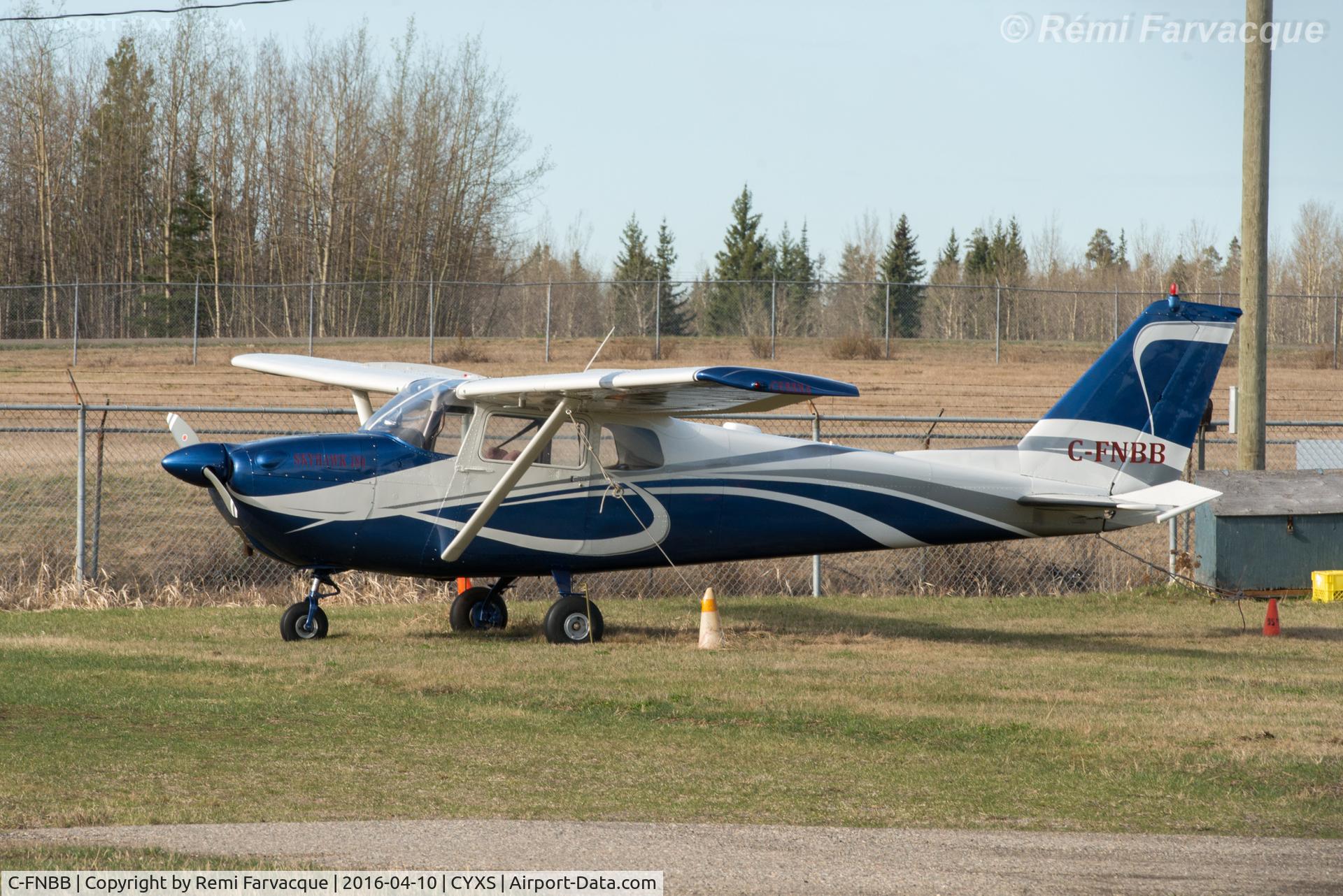 C-FNBB, 1961 Cessna 172B C/N 17248118, Parked south of main terminal