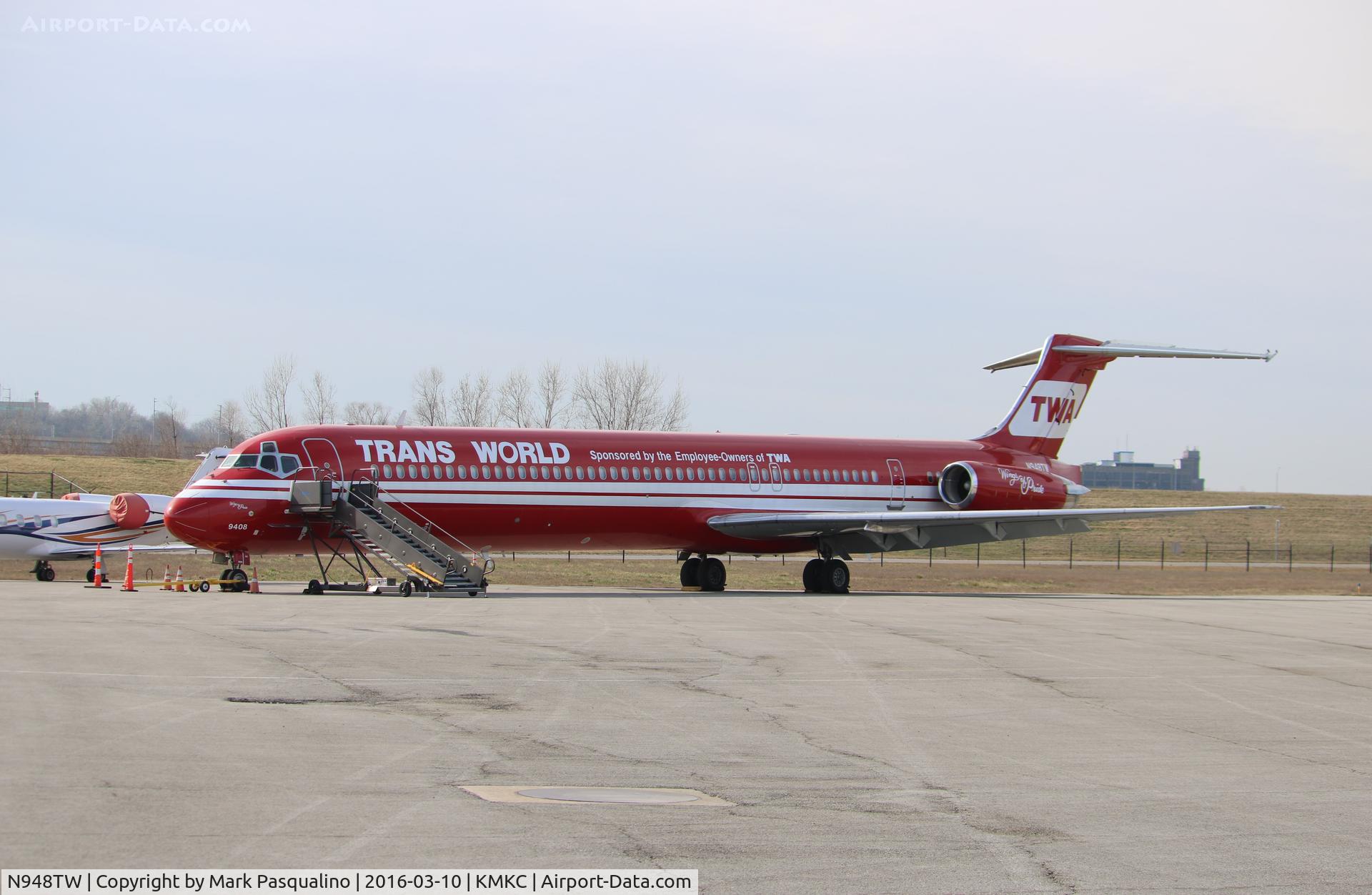 N948TW, 1987 McDonnell Douglas MD-83 (DC-9-83) C/N 49575, MD-83