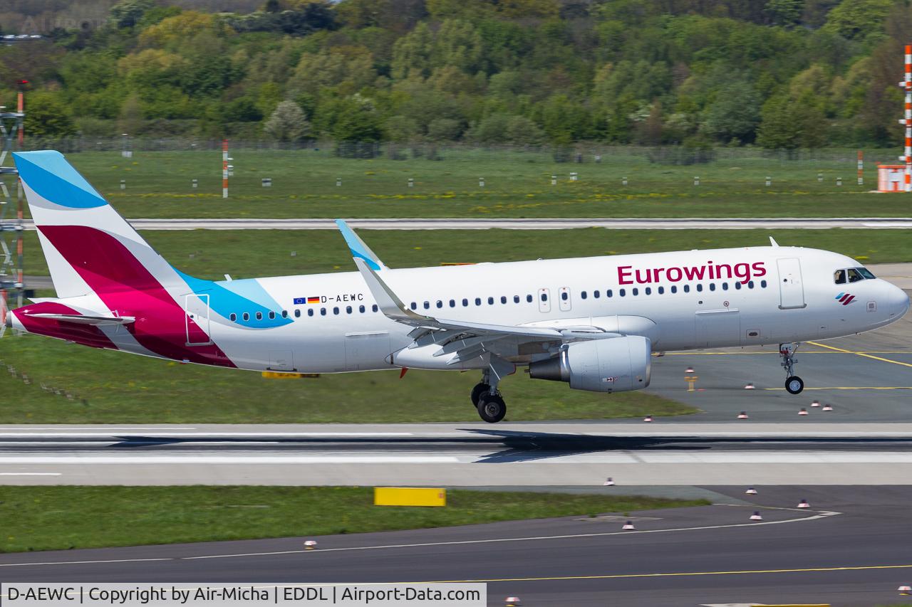 D-AEWC, 2016 Airbus A320-214 C/N 7012, Eurowings