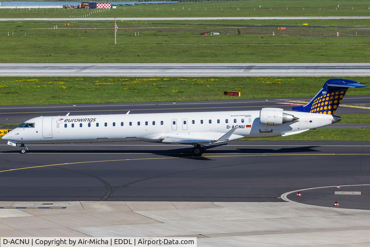 D-ACNU, 2011 Bombardier CRJ-900 NG (CL-600-2D24) C/N 15265, Eurowings