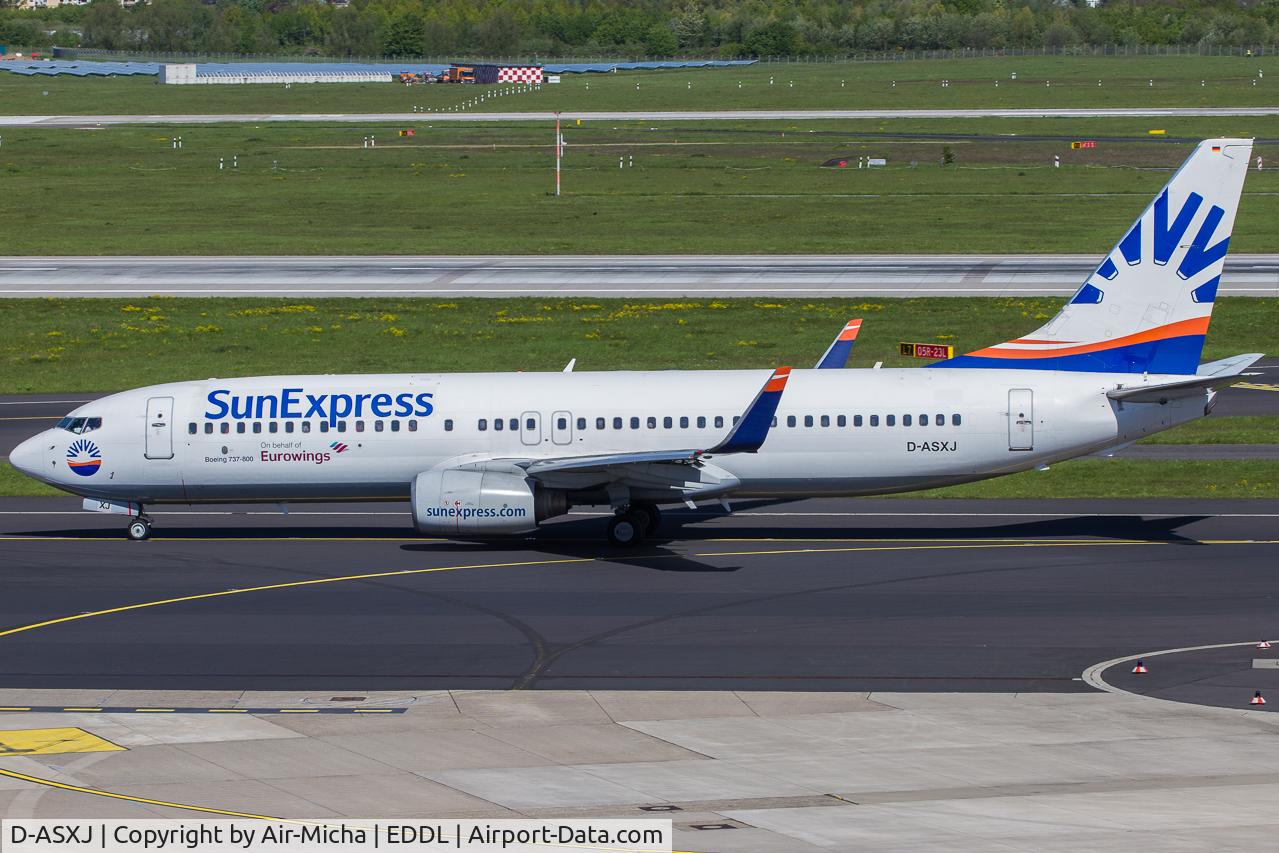 D-ASXJ, 2001 Boeing 737-86N C/N 30807, SunExpress Germany