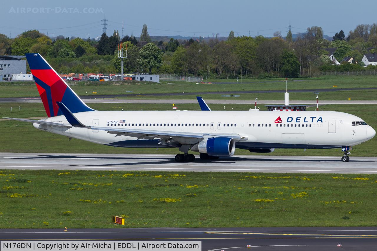N176DN, 1990 Boeing 767-332 C/N 25061, Delta Air Lines