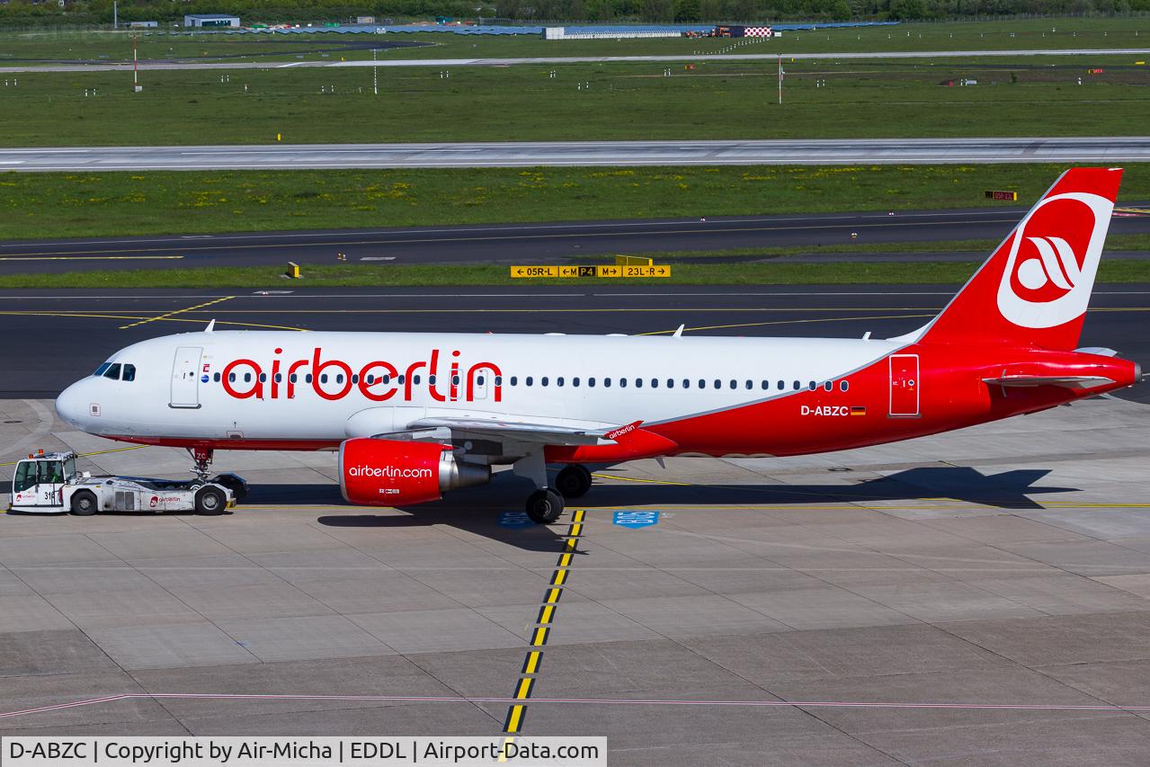 D-ABZC, 2008 Airbus A320-216 C/N 3502, Air Berlin