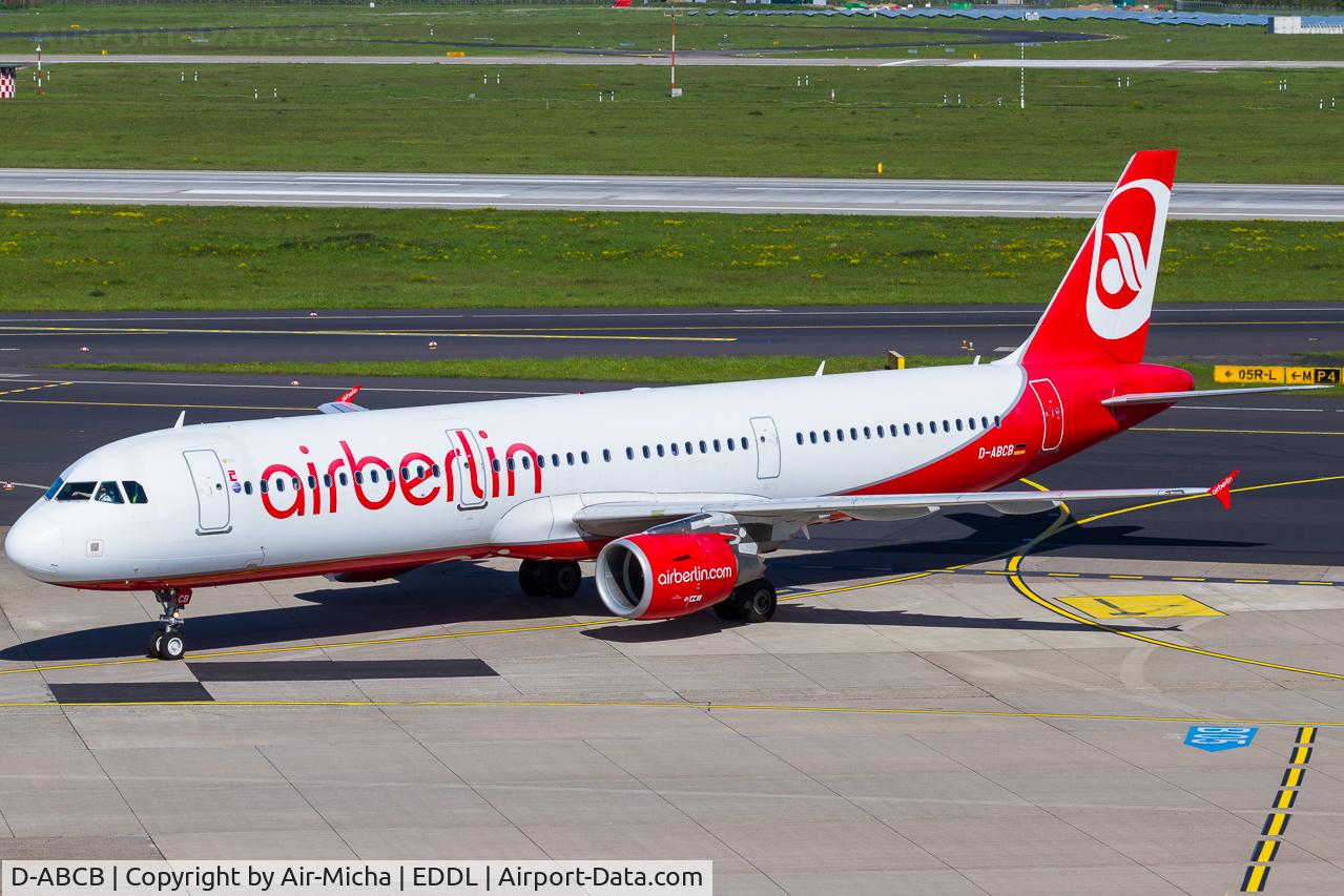 D-ABCB, 2008 Airbus A321-211 C/N 3749, Air Berlin
