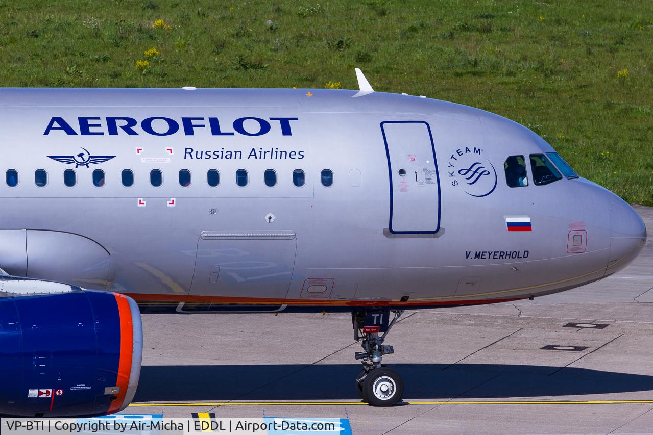 VP-BTI, 2013 Airbus A320-214 C/N 5873, Aeroflot