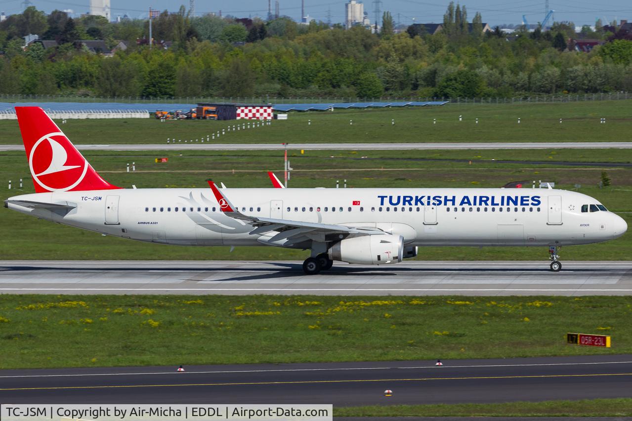 TC-JSM, 2013 Airbus A321-231 C/N 5689, Turkish Airlines