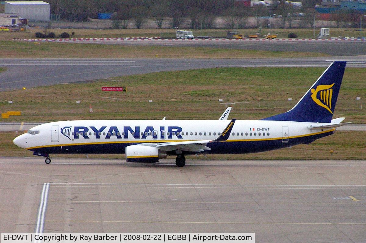 EI-DWT, 2008 Boeing 737-8AS C/N 33626, Boeing 737-8AS [33626] (Ryanair) Birmingham Int'l~G 22/02/2008