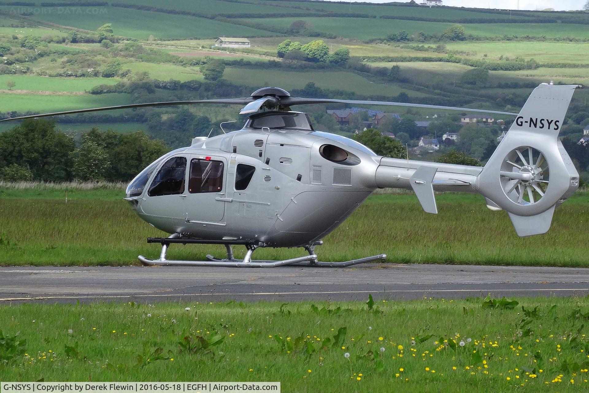 G-NSYS, 1999 Eurocopter EC-135T-1 C/N 0115, EC-135T-1, Nova Aerospace Ltd Kemble based, previously D-HEGG, UP-CAF, G-HARP, P4-LGB, P4-XTC, G-CEYF, M-GLBL, seen parked up.