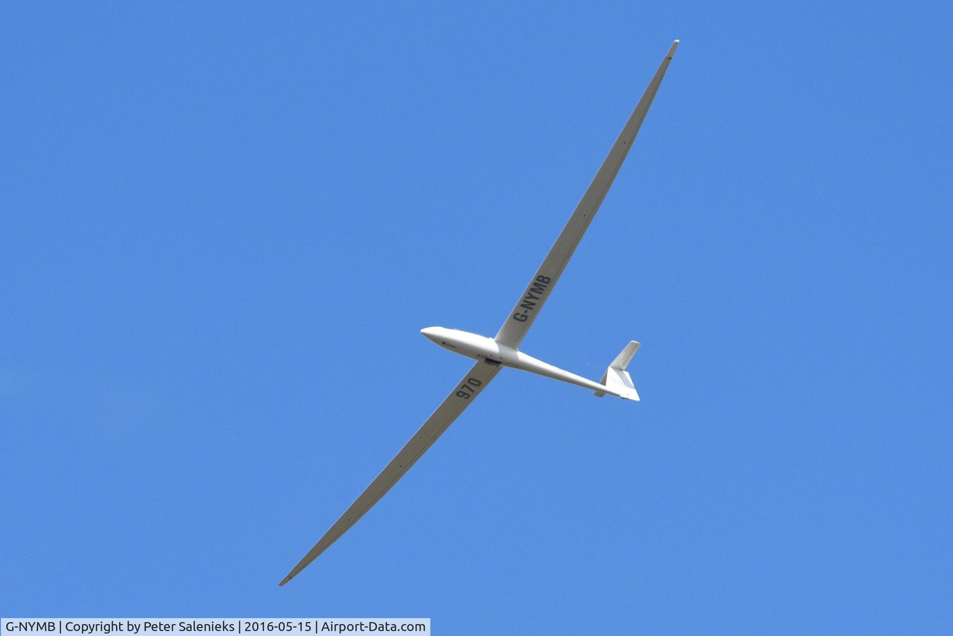 G-NYMB, 1993 Schempp-Hirth Nimbus 3DT C/N 63, G-NYMB was seen soaring over the Black Mountains by members of Gwent Mountaineering Club, whilst walking North along the Beacons Way towards Mynydd Llangorse.