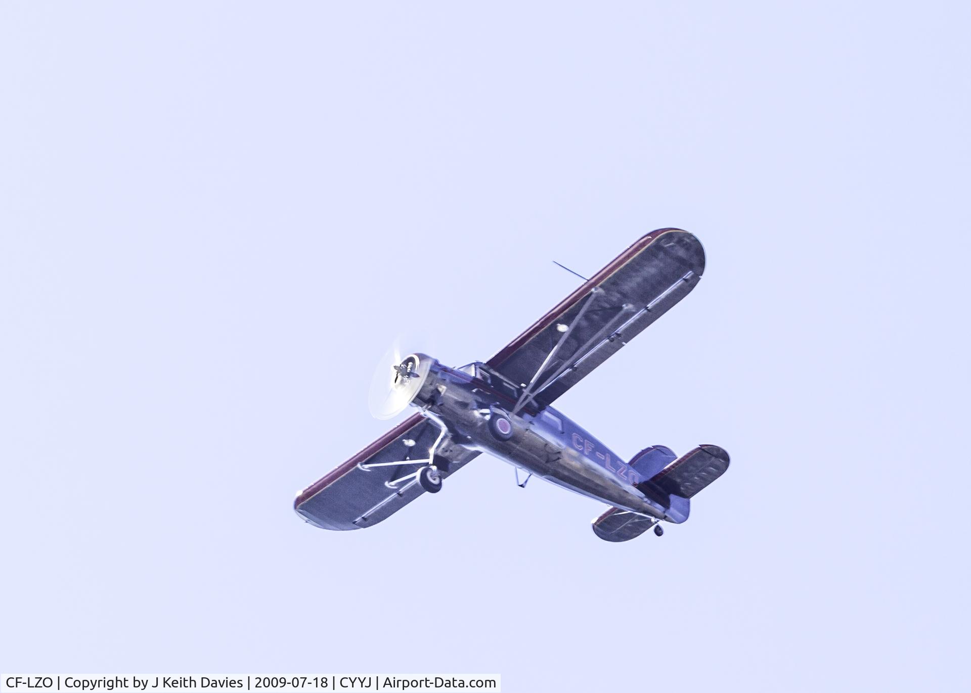 CF-LZO, 1944 Noorduyn UC-64A Norseman C/N 535, Just taken off from YYJ