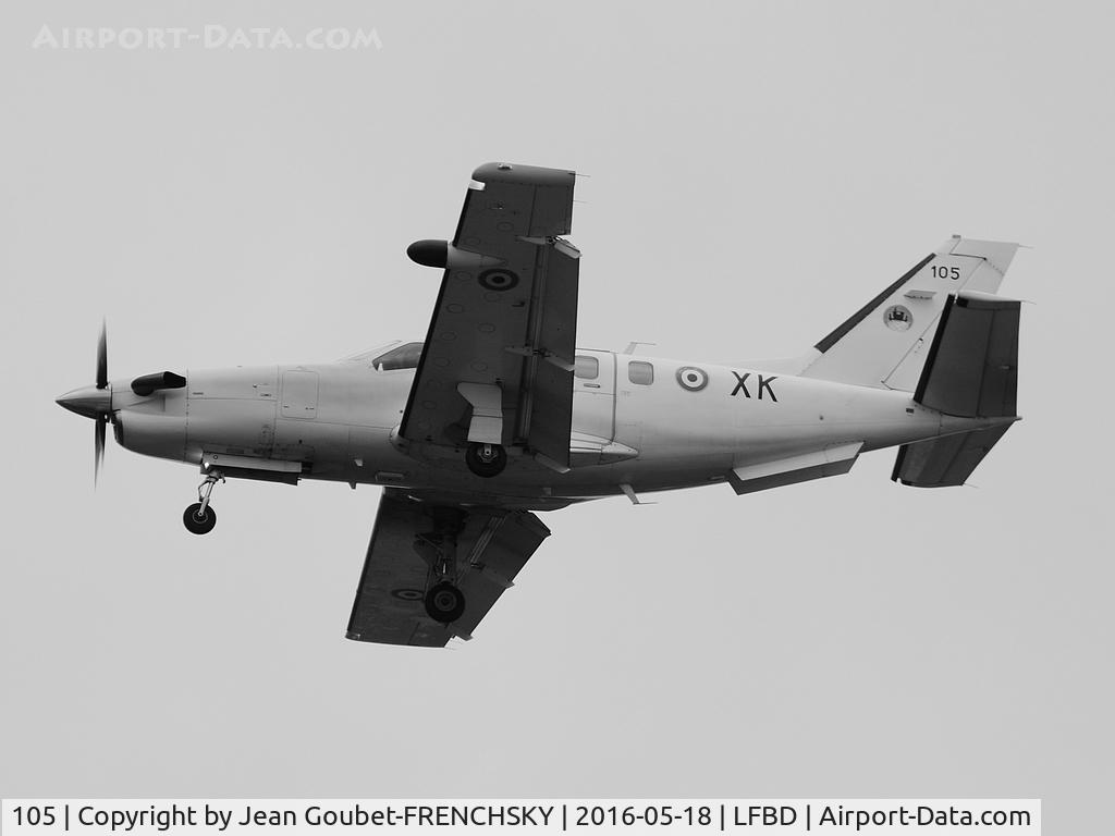 105, Socata TBM-700A C/N 105, COTAM landing runway 23