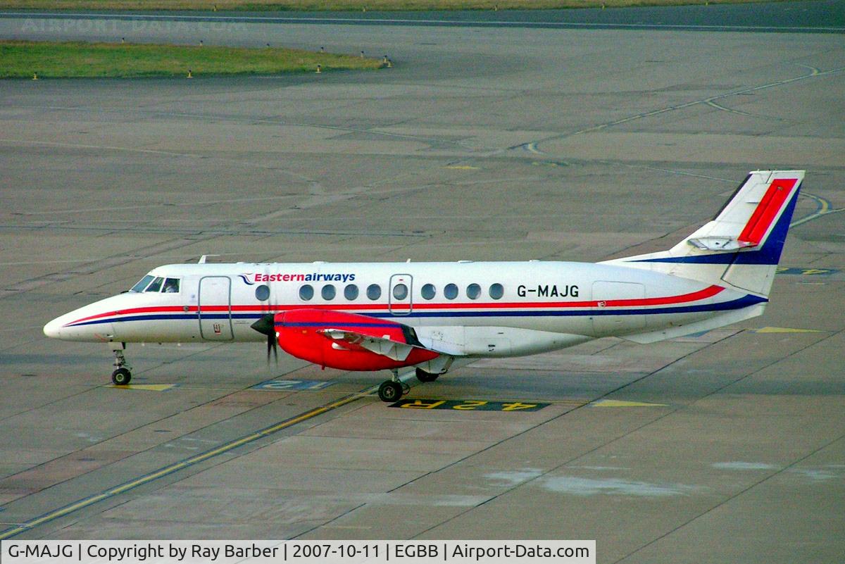 G-MAJG, 1993 British Aerospace Jetstream 41 C/N 41009, BAe Jetstream 41 [41009] (Eastern Airways) Birmingham Int'l~G 11/10/2007