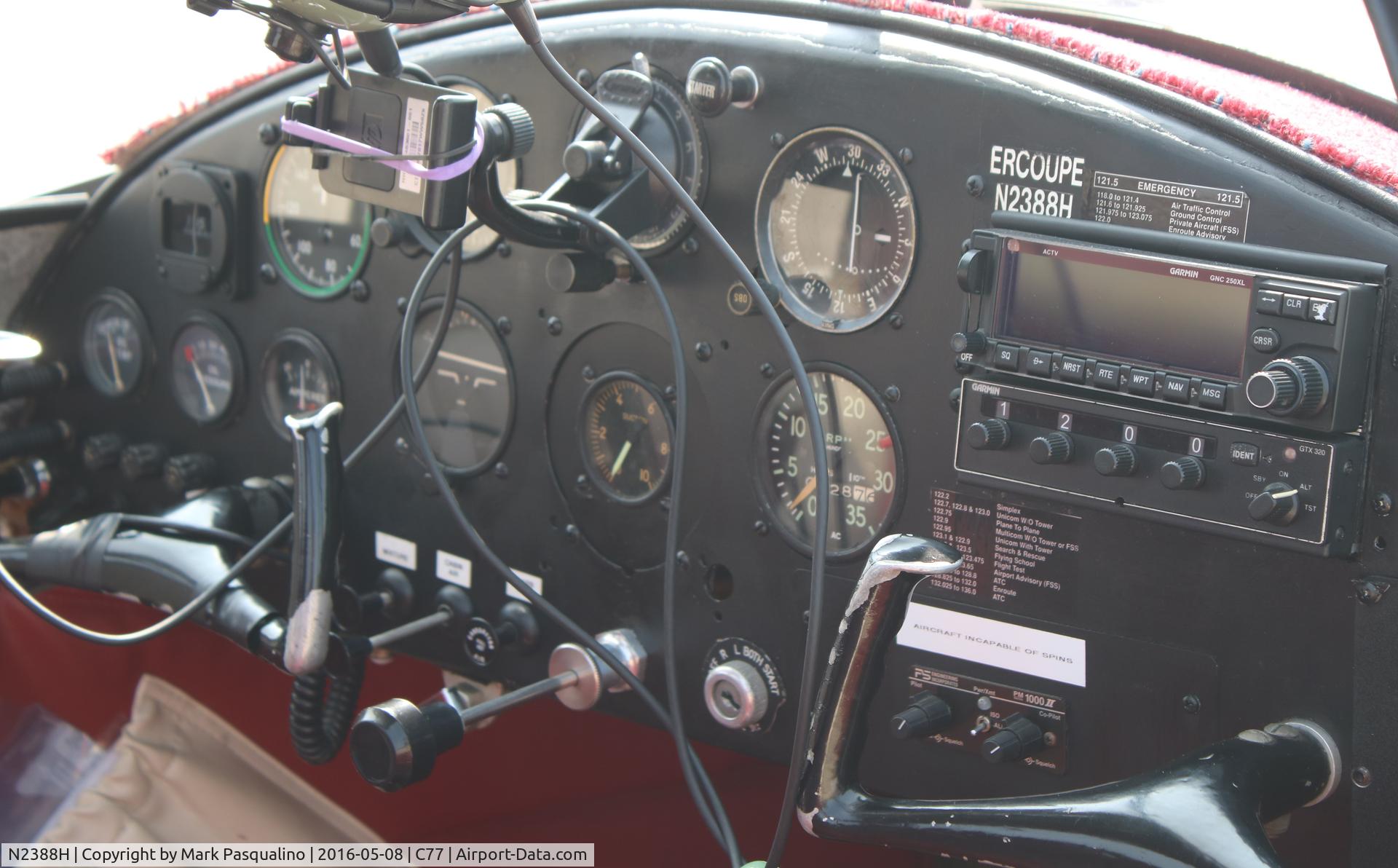 N2388H, 1946 Erco 415C Ercoupe C/N 3013, Ercoupe 415-C
