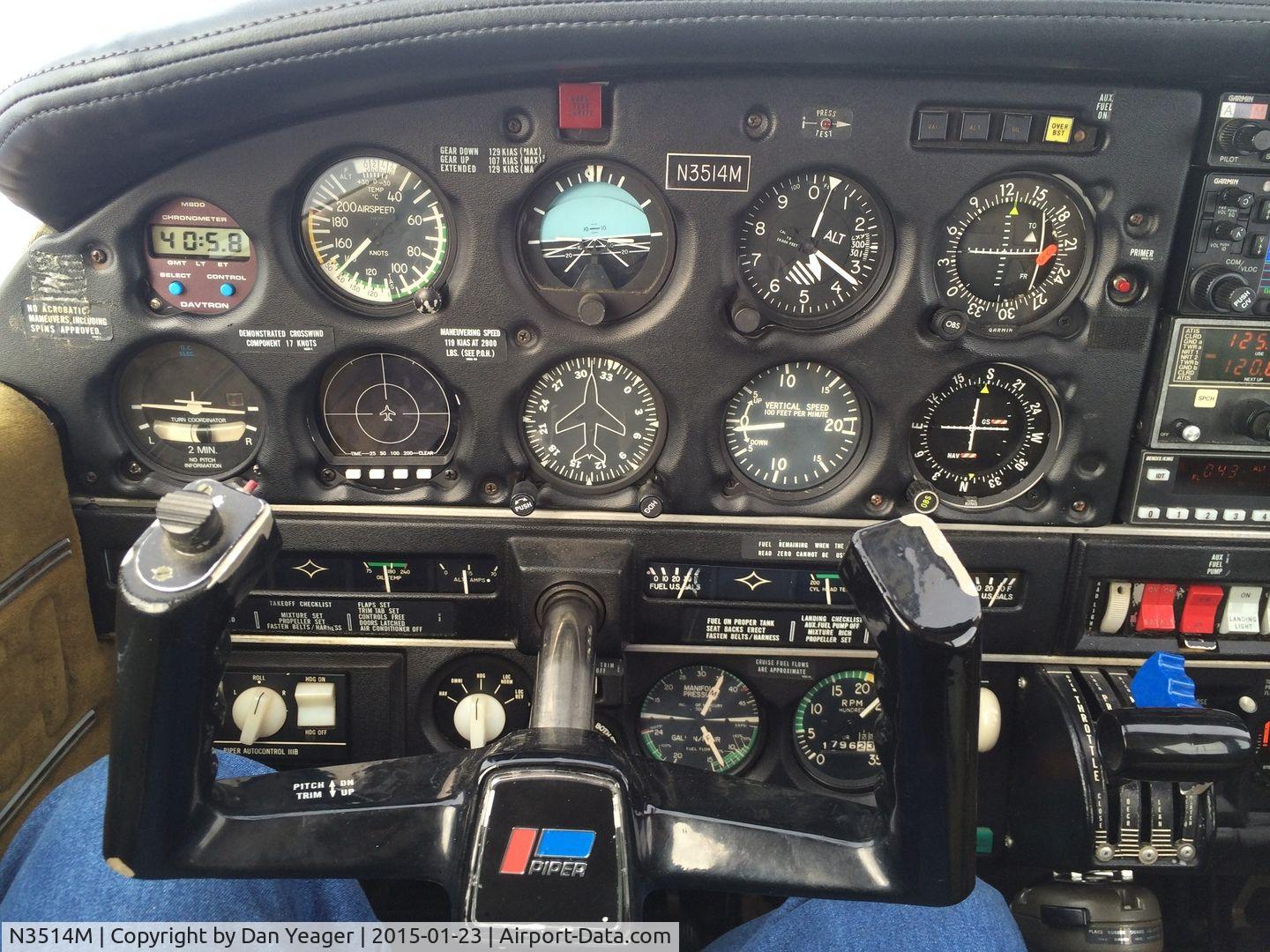 N3514M, 1978 Piper PA-28R-201T Cherokee Arrow III C/N 28R-7803175, 1978 Piper PA-28R-201T