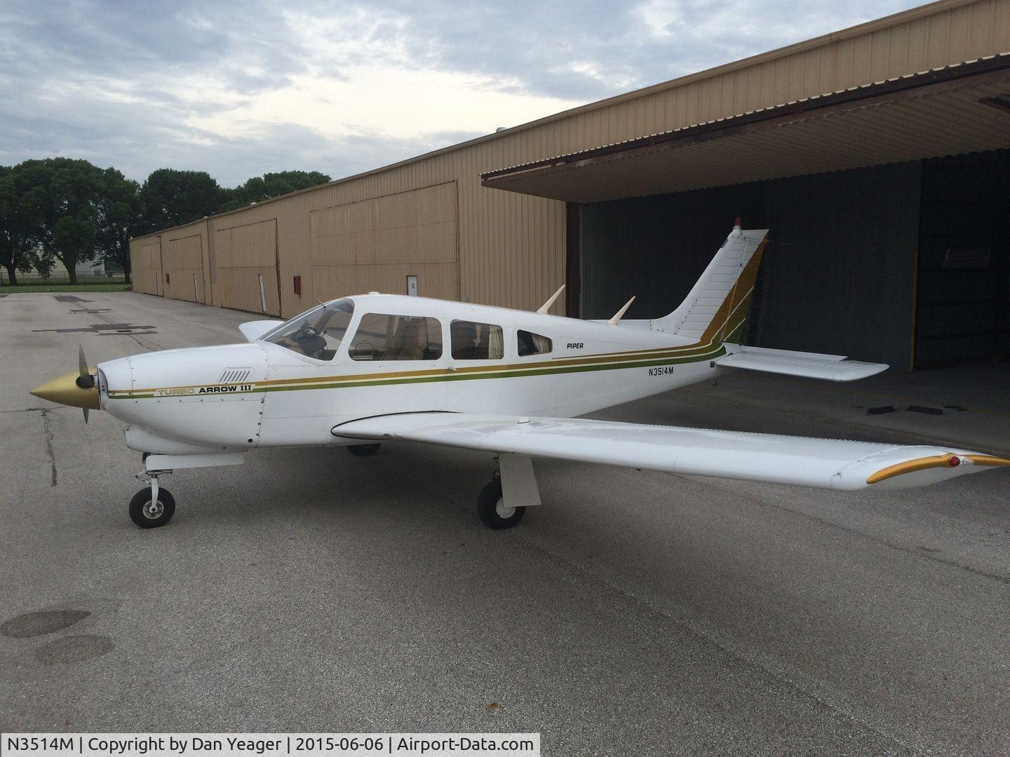 N3514M, 1978 Piper PA-28R-201T Cherokee Arrow III C/N 28R-7803175, 1978 Piper PA-28R-201T