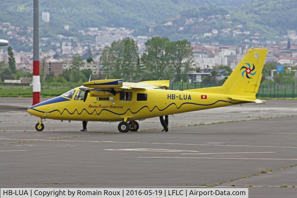HB-LUA, 2006 Vulcanair P-68C C/N 437, Parked