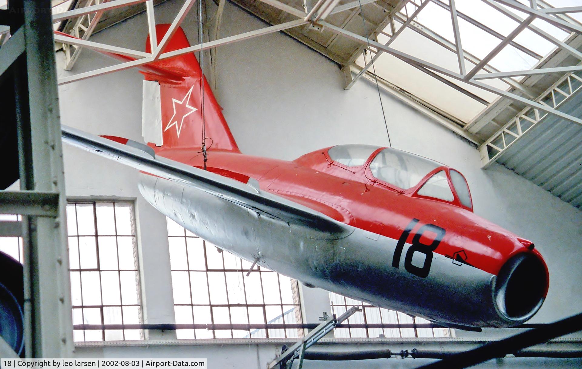 18, Mikoyan-Gurevich MiG-15UTI C/N 0415320, Speyer Museum 3.8.02