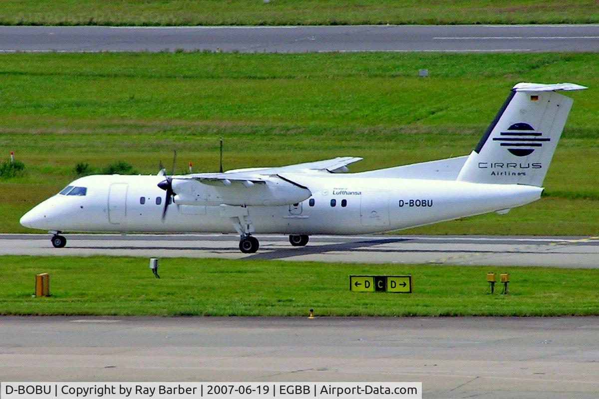 D-BOBU, 1991 De Havilland Canada DHC-8-311 Dash 8 C/N 252, De Havilland Canada DHC-8-311A [252] {Cirrus Air) Birmingham Int'l~G 19/06/2007
