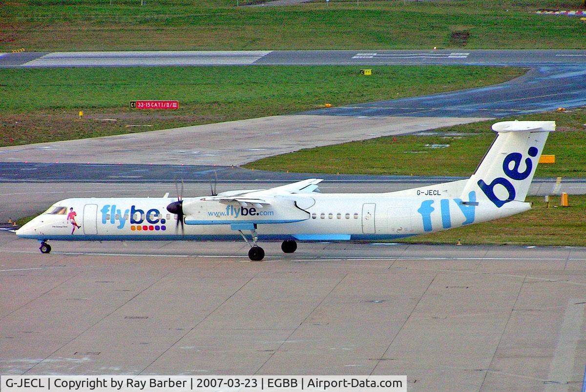 G-JECL, 2005 De Havilland Canada DHC-8-402Q Dash 8 C/N 4114, De Havilland Canada DHC-8Q-402 [4114] (Flybe) Birmingham Int'l~G 23/03/2007