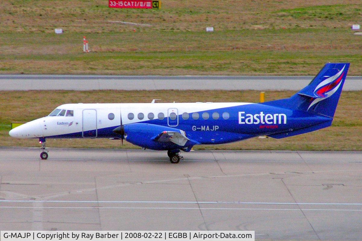 G-MAJP, 1994 British Aerospace Jetstream 41 C/N 41039, BAe Jetstream 41 [41039] (Eastern Airways) Birmingham Int'l~G 22/02/2008