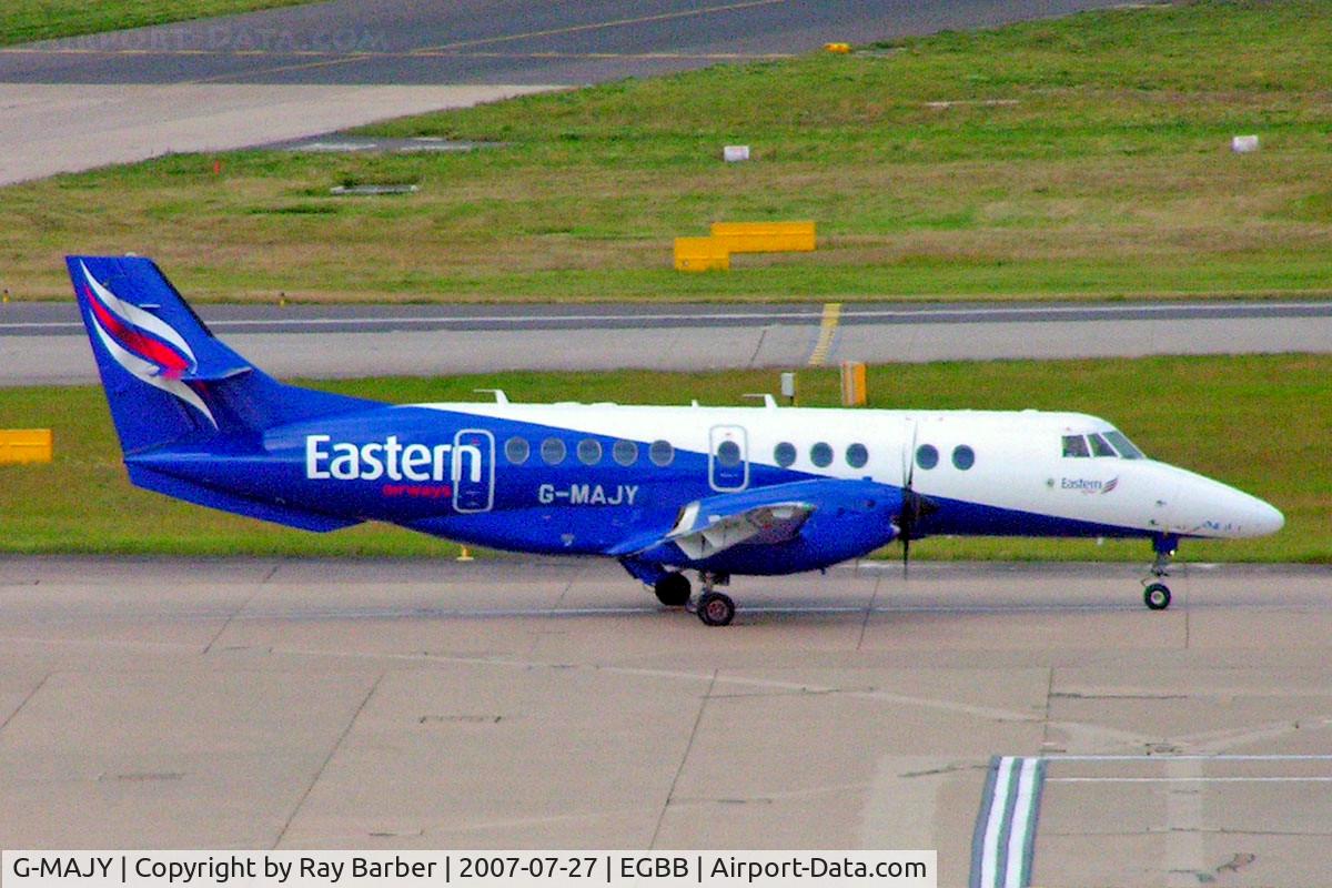 G-MAJY, 1997 British Aerospace Jetstream 41 C/N 41099, BAe Jetstream 41 [41099] (Eastern Airways) Birmingham Int'l~G 27/07/2007