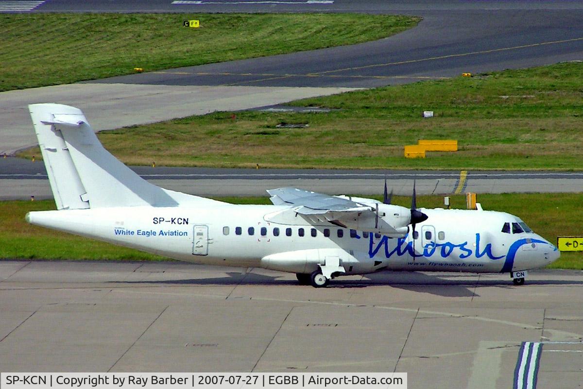 SP-KCN, 1995 ATR 42-320 C/N 409, Aerospatiale ATR-42-320 [409] (White Eagle Aviation) Birmingham Int'l~G 27/07/2007