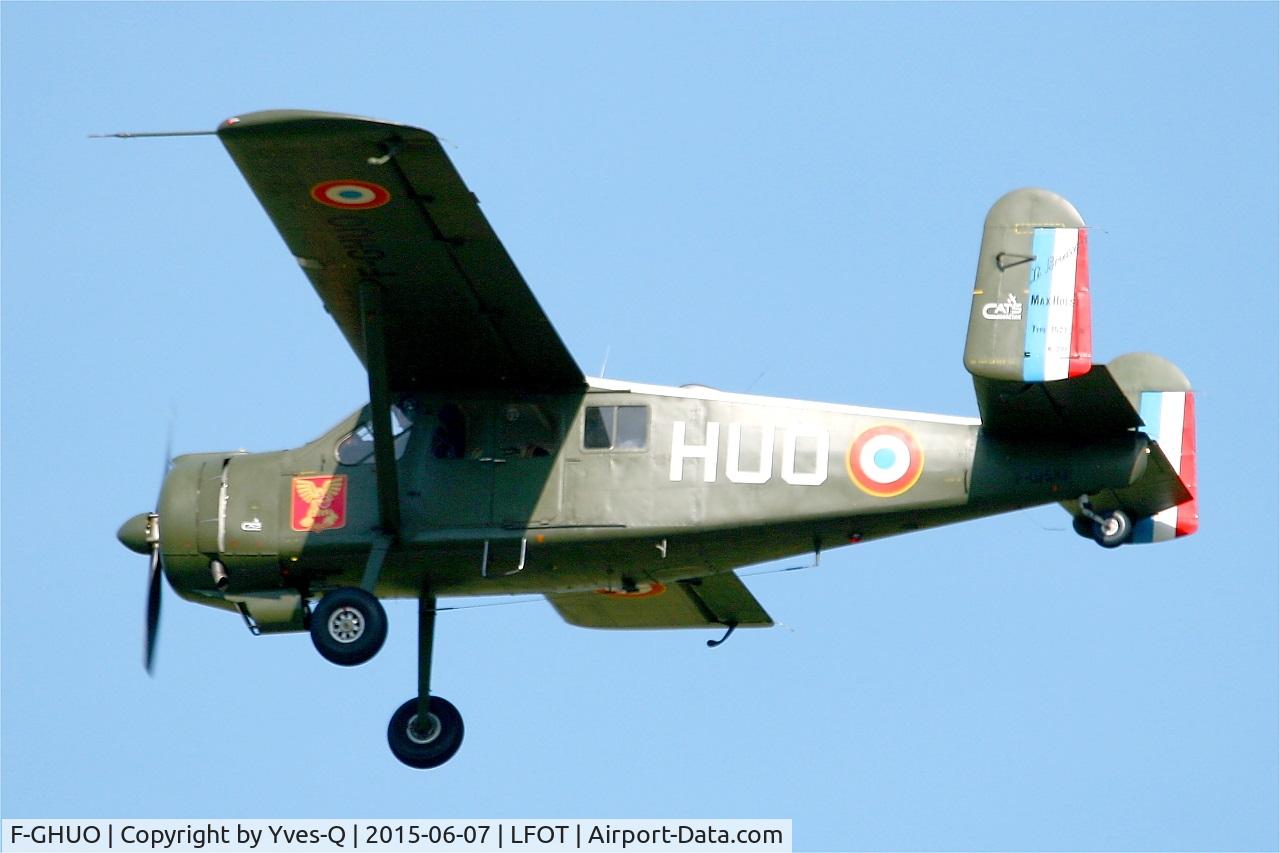 F-GHUO, Max Holste MH-1521C-1 Broussard C/N 299, Max Holste MH-1521C-1 Broussard, On display, Tours-St Symphorien Air Base 705 (LFOT-TUF) Open day 2015