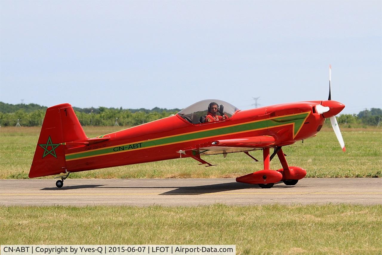 CN-ABT, Mudry CAP-232 C/N 37, Royal Moroccan Air Force Mudry CAP-232, N° 1 of Aerobatic Team Marche Verte 2015, Tours-St Symphorien Air Base 705 (LFOT-TUF) Open day 2015