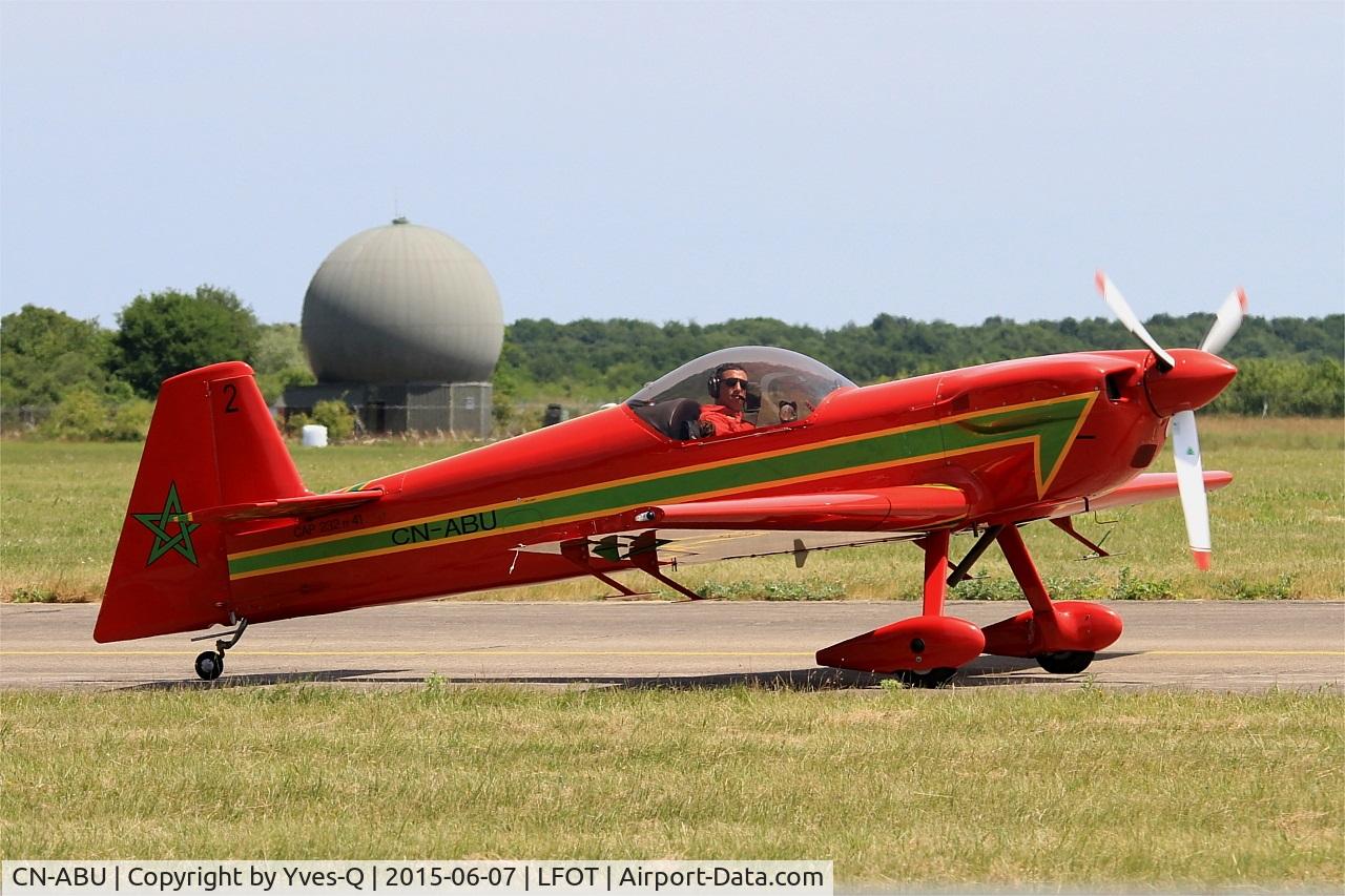 CN-ABU, Mudry CAP-232 C/N 41, Royal Moroccan Air Force Mudry CAP-232, N° 2 of Aerobatic Team Marche Verte 2015, Tours-St Symphorien Air Base 705 (LFOT-TUF) Open day 2015
