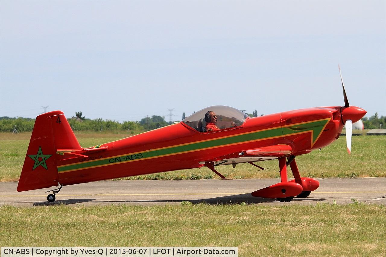 CN-ABS, Mudry CAP-232 C/N 36, Royal Moroccan Air Force Mudry CAP-232, N° 4 of Aerobatic Team Marche Verte 2015, Tours-St Symphorien Air Base 705 (LFOT-TUF) Open day 2015