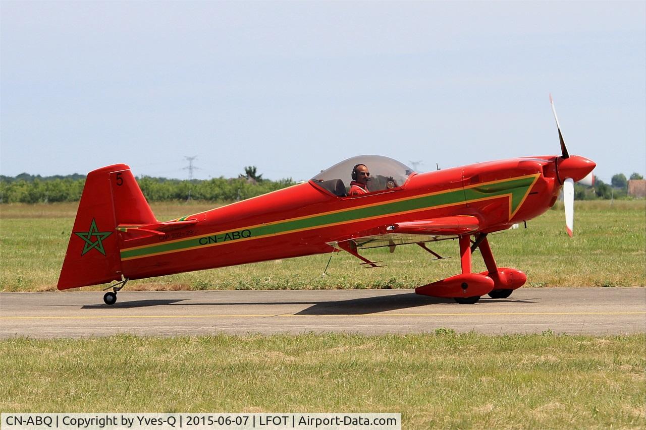 CN-ABQ, Mudry CAP-232 C/N 26, Royal Moroccan Air Force Mudry CAP-232, N° 5 of Aerobatic Team Marche Verte 2015, Tours-St Symphorien Air Base 705 (LFOT-TUF) Open day 2015