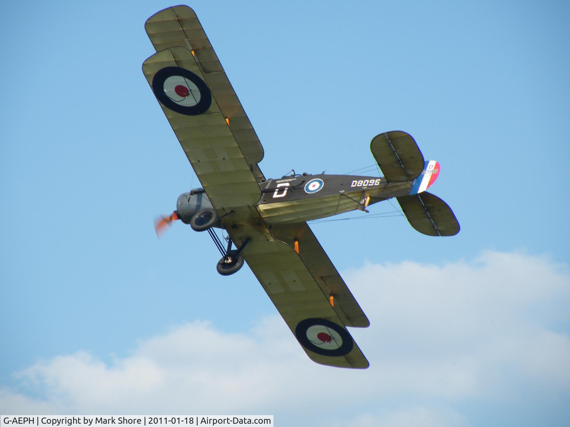 G-AEPH, 1918 Bristol F.2B Fighter C/N 7575, 1918 Bristol F.2B D8096 Shuttleworth Old Warden