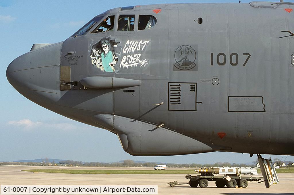 61-0007, 1961 Boeing B-52H Stratofortress C/N 464434, after her return to flying status