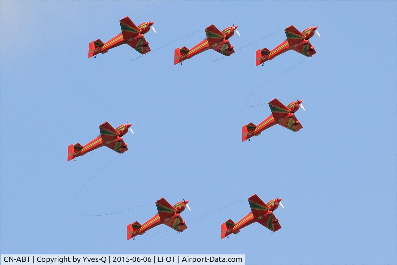 CN-ABT, Mudry CAP-232 C/N 37, Royal Moroccan Air Force Mudry CAP-232, N° 1 of Aerobatic Team Marche Verte 2015, Tours-St Symphorien Air Base 705 (LFOT-TUF) Open day 2015
