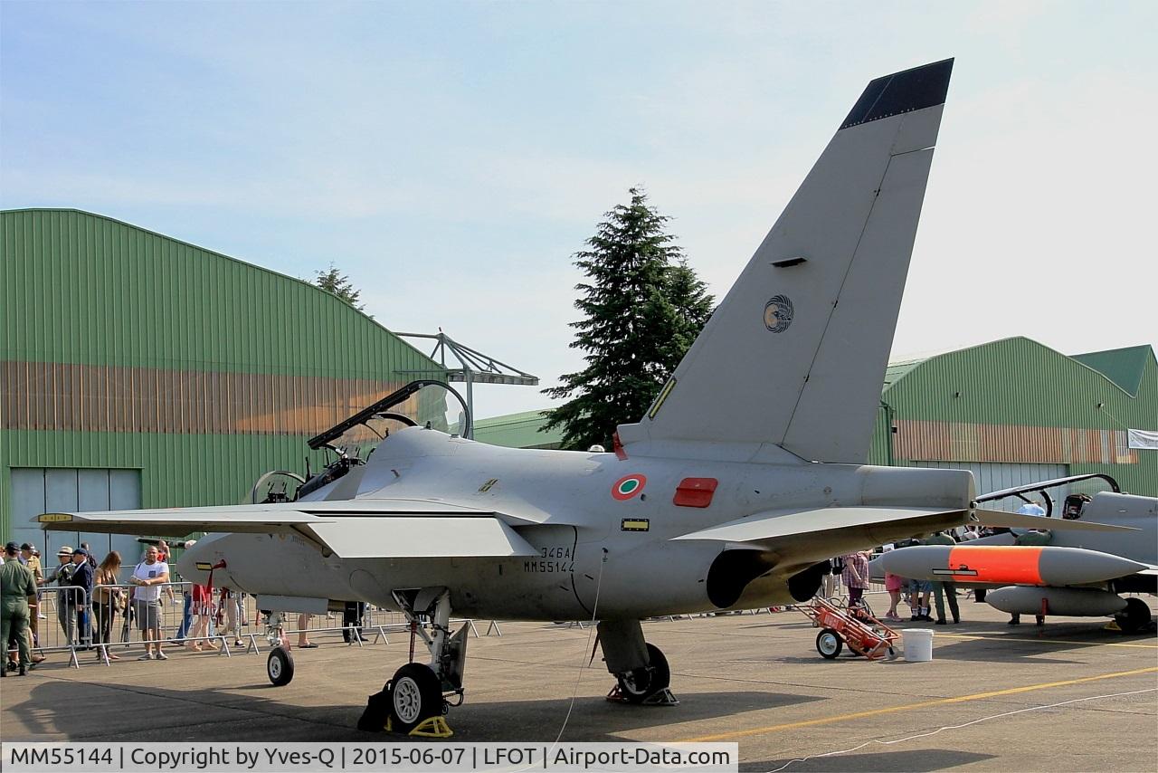 MM55144, Alenia Aermacchi T-346A Master C/N Not found MM55144, Italian Air Force Alenia Aermacchi T-346A, Static display, Tours-St Symphorien Air Base 705 (LFOT-TUF) Open day 2015