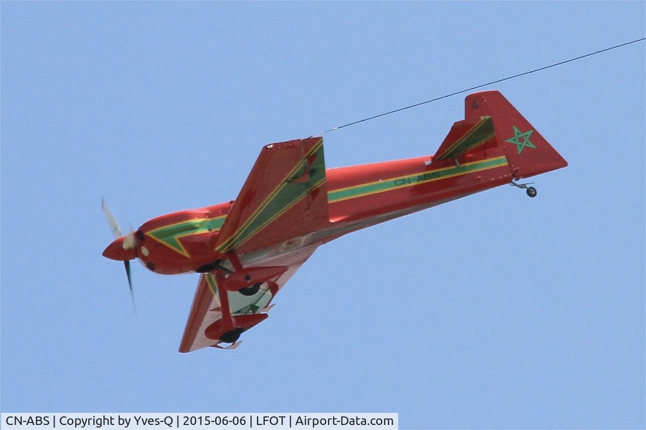 CN-ABS, Mudry CAP-232 C/N 36, Royal Moroccan Air Force Mudry CAP-232, N° 4 of Aerobatic Team Marche Verte 2015, Tours-St Symphorien Air Base 705 (LFOT-TUF) Open day 2015