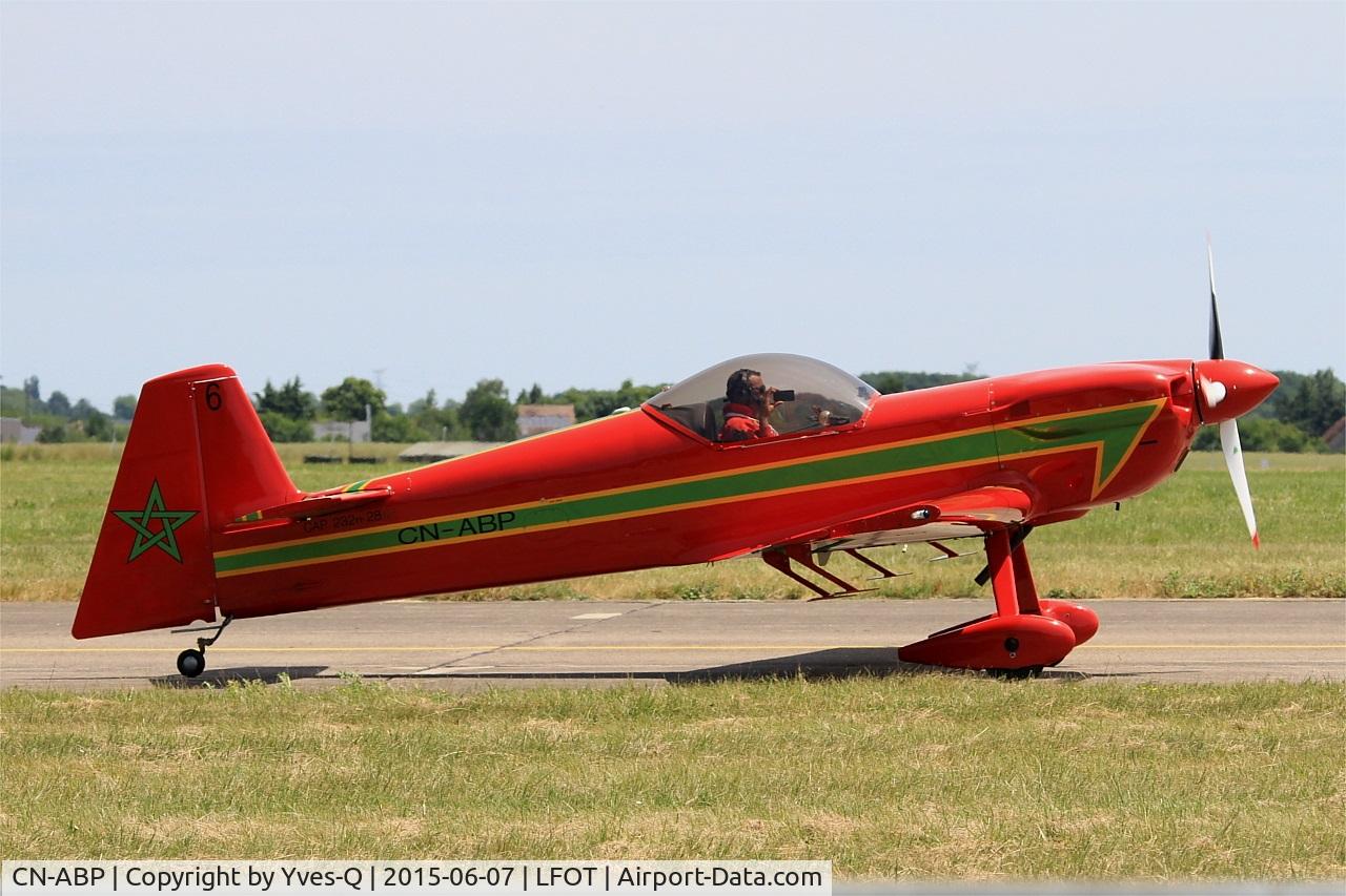 CN-ABP, Mudry CAP-231 C/N 28, Royal Moroccan Air Force Mudry CAP-232, N° 6 of Aerobatic Team Marche Verte 2015, Tours-St Symphorien Air Base 705 (LFOT-TUF) Open day 2015