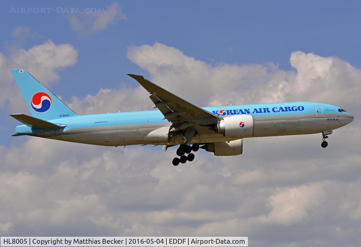 HL8005, 2015 Boeing 777-FB5 C/N 37642, HL8005