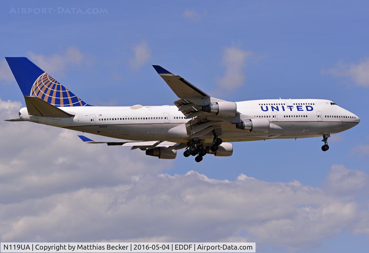 N119UA, 1999 Boeing 747-422 C/N 28812, N119UA