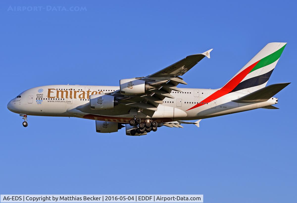 A6-EDS, 2011 Airbus A380-861 C/N 086, A6-EDS
