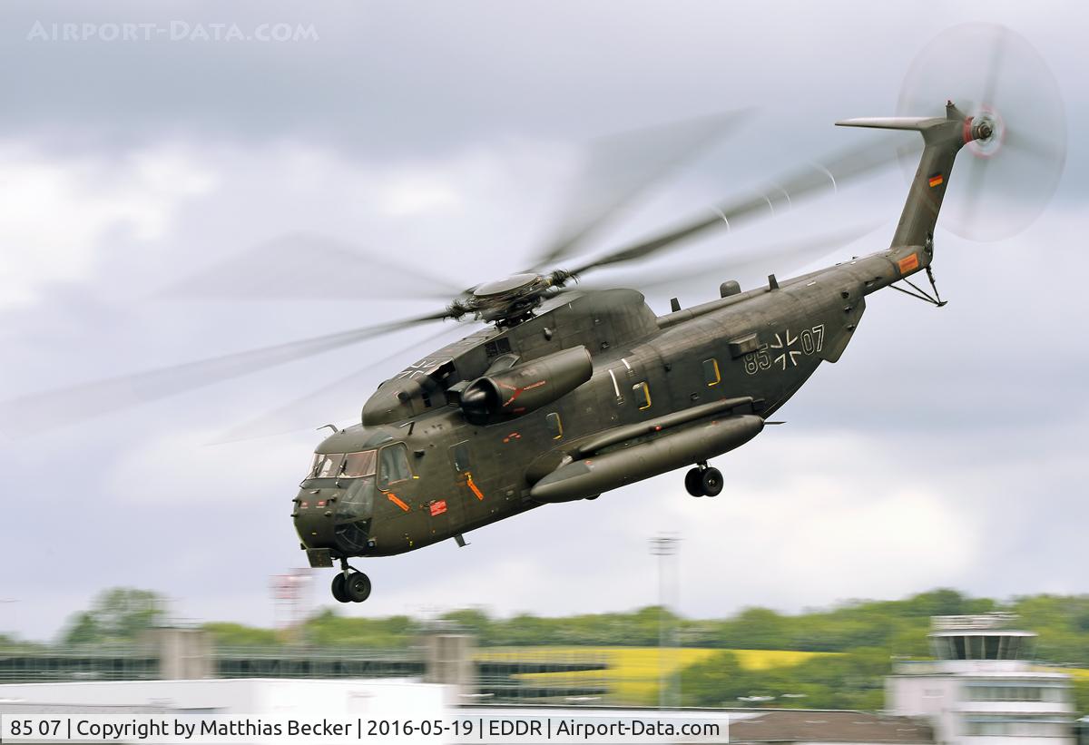 85 07, Sikorsky (VFW-Fokker) CH-53G C/N V65-105, 85+07