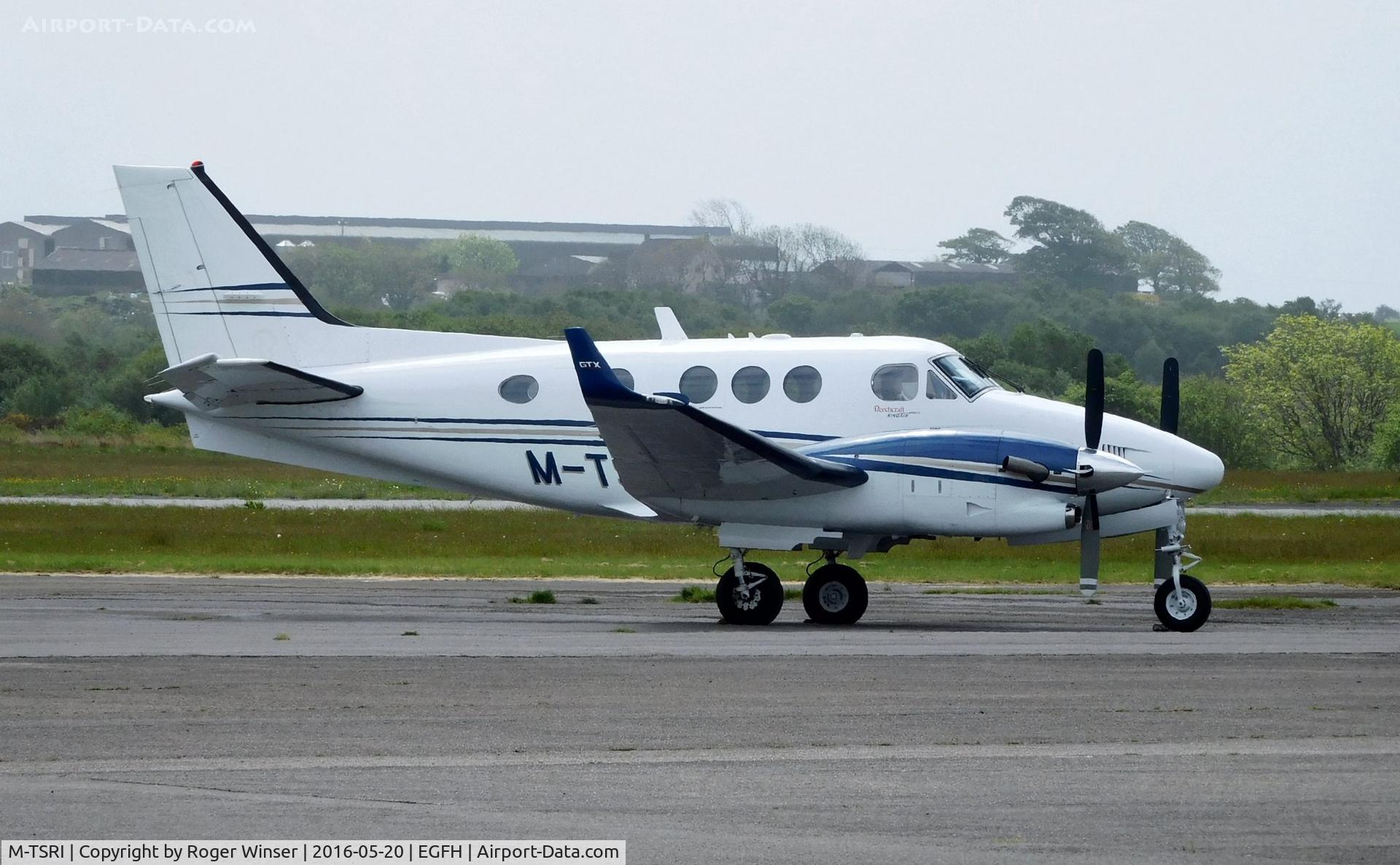 M-TSRI, Hawker Beechcraft C90GTI King Air C/N LJ-2033, Visiting King Air.