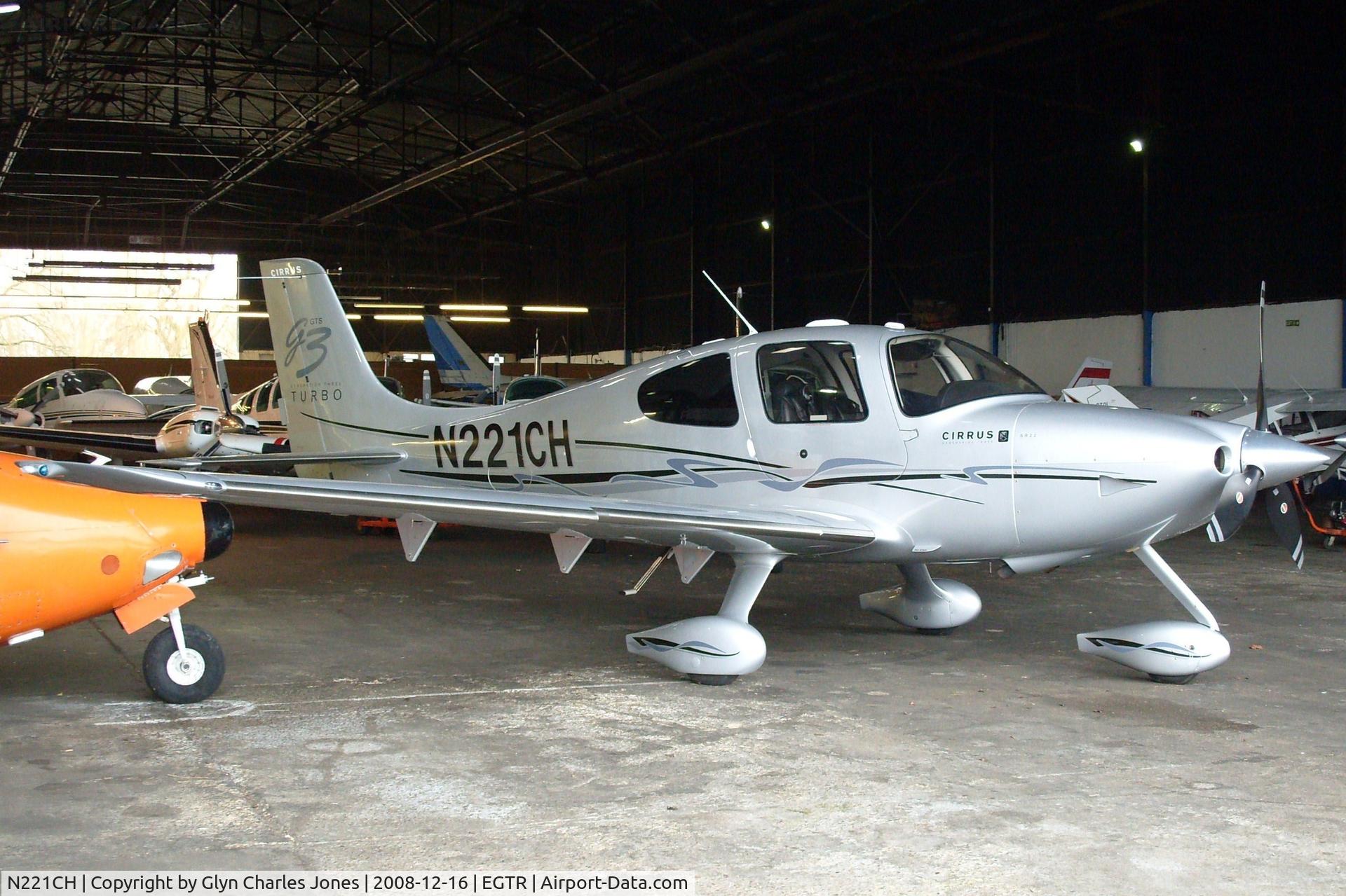 N221CH, 2007 Cirrus SR22 G3 GTS Turbo C/N 2672, With thanks to the engineer of Metair who granted me authority to take photos in the hangar. Owned by Rift Valley Flying Co Inc Trustee. Cirrus SR22 G3 GTS Turbo.